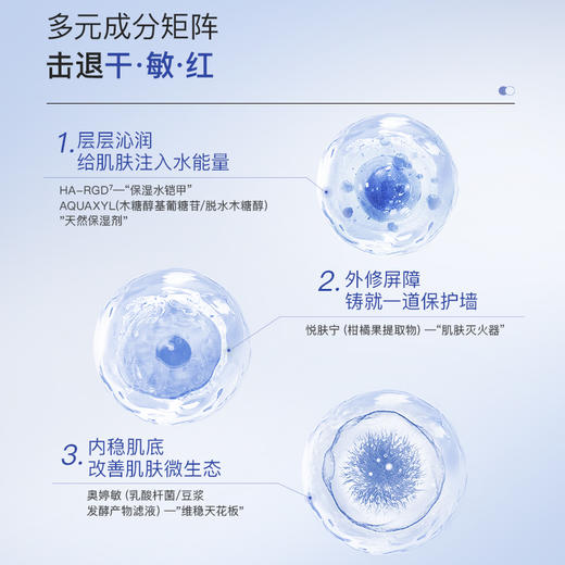 绽媄娅 钝感力面膜修护舒缓保湿抗皱紧致5片/盒 商品图1