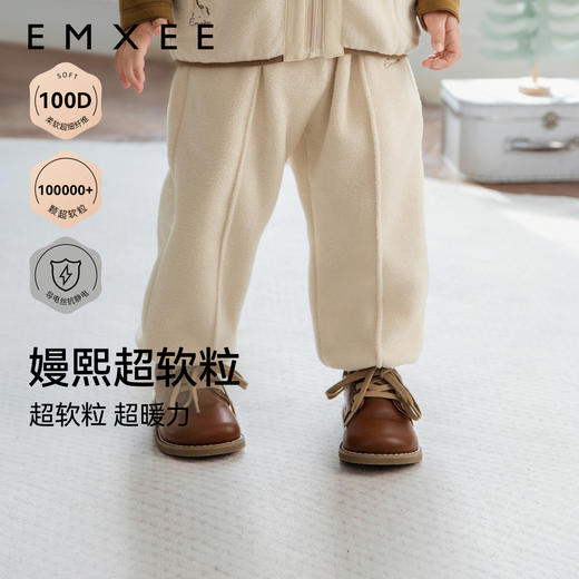 【宝宝服饰】 EMXEE嫚熙童装摇粒裤 商品图1