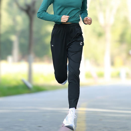 【顺丰发货】HUAPAO画跑 专业运动速干训练拉链长裤 商品图2