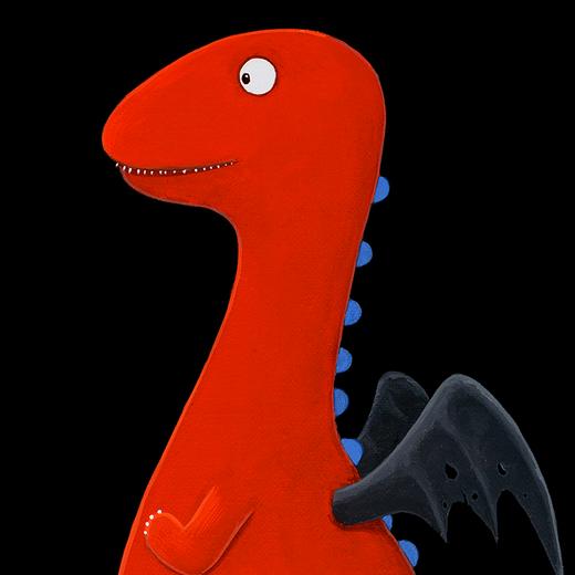 张占占《小恐龙积木》188版 商品图1