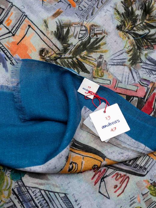 19 Andrea‘s 47 羊绒围巾 商品图4