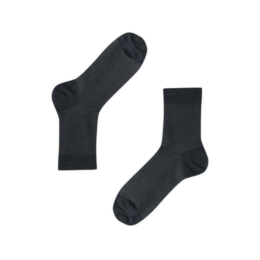 【3A抗菌防臭羊毛】SCHIESSER德国舒雅男士3A抗菌防臭   发热保暖中筒袜（腈纶33%+绵羊毛30%+锦纶32%+5%氨纶）35/24100K 商品图6