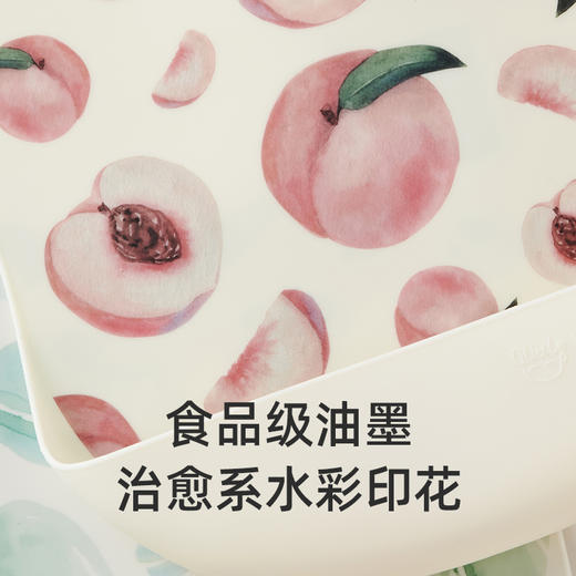 【合作商发货】Qlittle宝宝吃饭围兜辅食饭兜儿童硅胶口水兜防水防脏婴儿围兜 商品图1