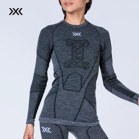 X-BIONIC 西牧帛美丽诺女士速干衣裤 羊毛保暖速干透气压缩衣