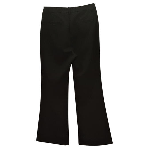 VIVIAN LIU薇薇安刘D2425002春女装新款斜插兜显瘦微喇休闲长裤 商品图1