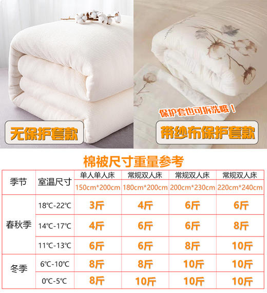 真正降温啦！！早买！【正宗新疆棉花被】有着阳光味道的棉花被，南疆手采棉花，新工艺千层棉花被轻盈不压身，蓬松的纤维感，云朵般轻柔 商品图6