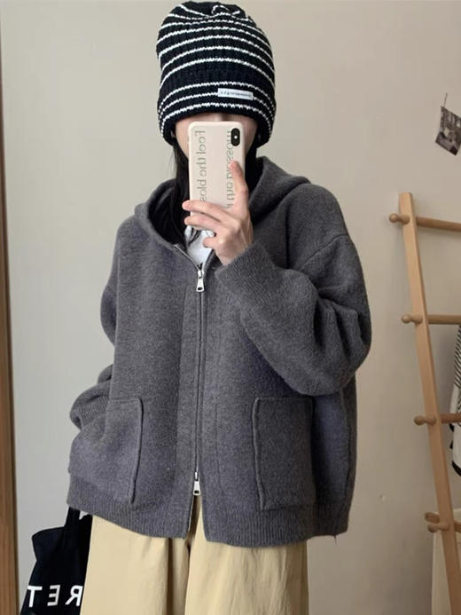 大口袋样衣开衫 商品图3