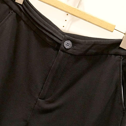 VIVIAN LIU薇薇安刘R2437501夏女装新款斜插兜拉链直筒长裤 商品图2