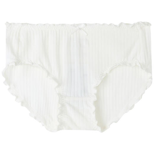 SCHIESSER德国舒雅童装女童莫代尔花边三角裤（单条装）36/23368T 商品图9