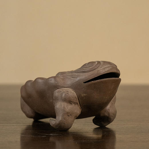 清 紫砂金蟾摆件 商品图1