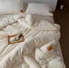 【A类标准 华夫格抑菌高档大豆蛋白被】升级款 含51%大豆纤维春秋冬季被子 高织高密面料被  柔软舒适 不跑棉 抗静电 商品缩略图2