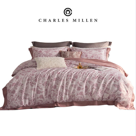 CharlesMillen60支天丝棉磨毛印花四件套 商品图4