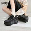预售10天|Safiya/索菲娅2024秋冬爆火松糕厚底小个子内增高轻便休闲老爹鞋 SF44112363 商品缩略图2