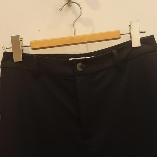 VIVIAN LIU薇薇安刘D2425002春女装新款斜插兜显瘦微喇休闲长裤 商品图3