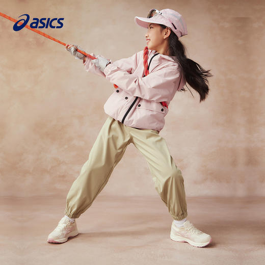 Asics/亚瑟士童装男女三防透气吸湿排汗长裤工装运动2025年春款 商品图4