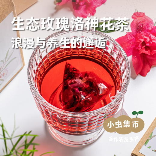 生态玫瑰洛神花茶 25g | 合作农友生产，产自广东五桂山旗溪村，生产者：郝冠辉 &【公平贸易农人定价】 商品图0