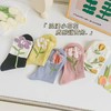 「19.9到手5双！浪漫小花款」花朵袜子女中筒袜 春秋立体小花瓣甜美风韩版长袜小众个性学院袜配饰 商品缩略图1