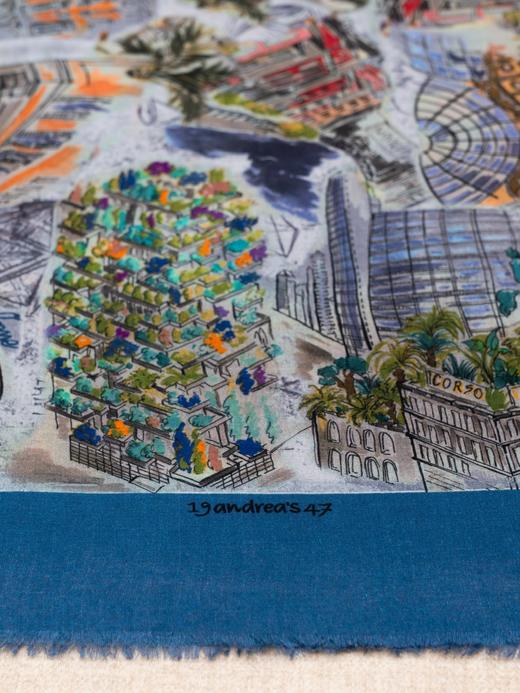 19 Andrea‘s 47 羊绒围巾 商品图8