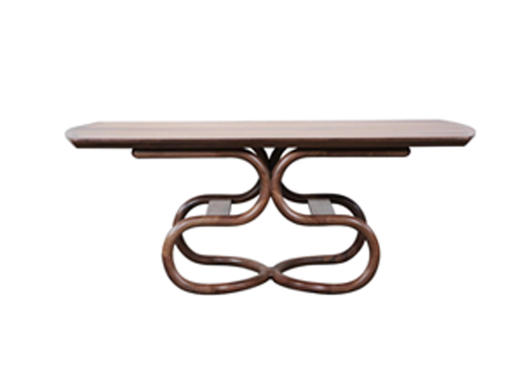 【新中式-万福茶室】新中式/文曲茶台/万福茶椅/丞相茶椅/茶水柜/花架/圆凳 商品图1