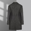 【新款DAB】大依优型大码男装羊毛呢双面呢大衣大衣外套手工呢子中长款胖子休闲男士 商品缩略图10