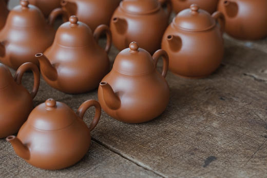 蔡煜坚 潮州全手工漆罐孟臣罐 80CC 矮梨/思亭/巨轮珠 商品图3