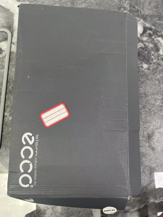 瑕疵ECCO/爱步 男士轻便网面透气户外平跟圆头休闲运动鞋 商品图2