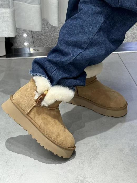 UGG牛角一粒扣雪地靴（UX*UGG） 商品图8