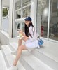 男女同款可调节C字母显脸小四季鸭舌帽 商品缩略图9