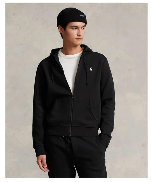 【11月15日 上午12:00 秒杀】RL 拉夫 秋冬款老钱风 经典小马仔刺绣男商务休闲卫衣 套装 商品图5