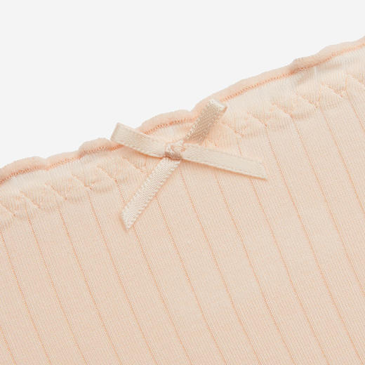 SCHIESSER德国舒雅童装女童莫代尔花边三角裤（单条装）36/23368T 商品图8