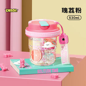 物生物  candy吸管杯530ml  JV012415-0530