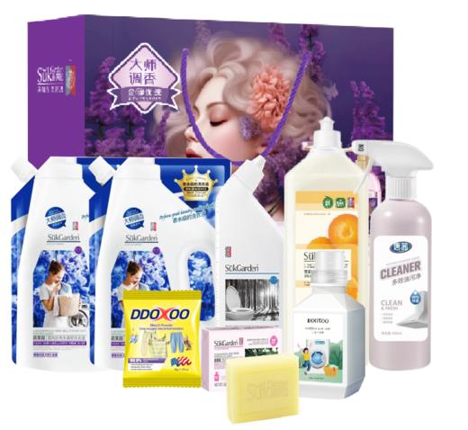 【特惠】蔬果园安全洁净洗护家庭套装A3/3399g/盒 商品图0