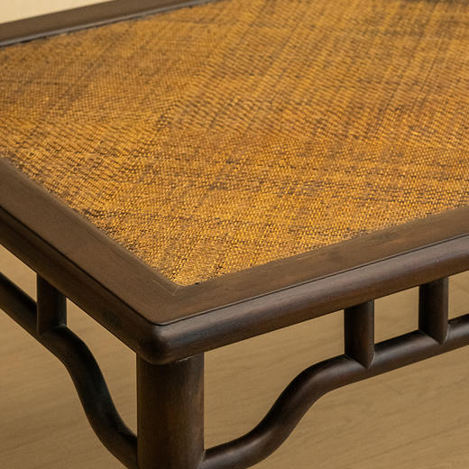 清 红木罗锅枨矮栳凉榻 商品图2