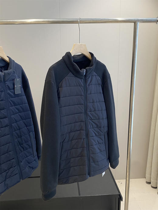 走泡菜国！2024整单整箱秋冬保暖摇粒绒拼接立领情侣款男女加绒夹克 商品图8