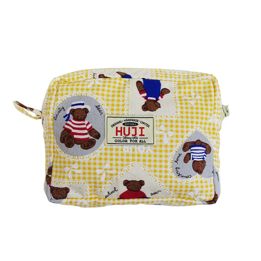 HUJI祤集Motley收纳包插画熊熊 商品图2