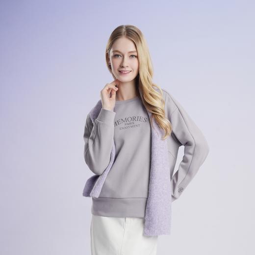 佐丹奴女装24新款【空气层】蓬松柔软弹力卫衣05324604 商品图2