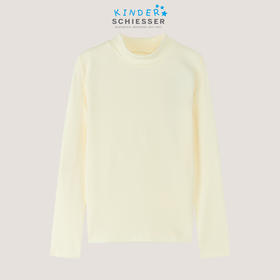 【暖柔儿童打底中性款】SCHIESSER德国舒雅秋冬新品儿童暖柔系列中厚型打底衫保暖（男女童同款）3Z/23735U