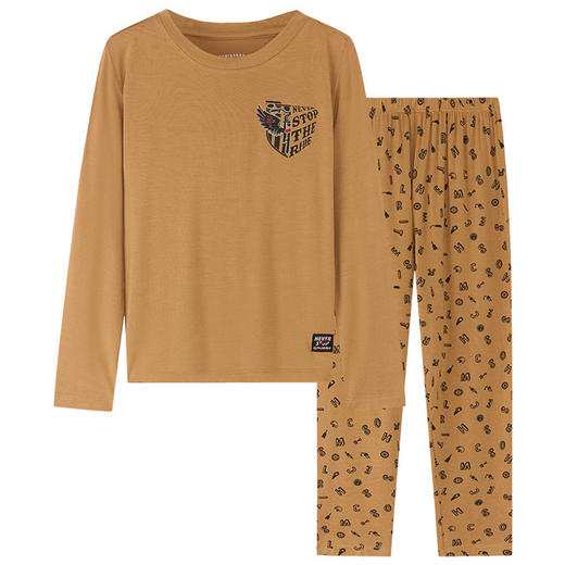 【莫代尔】SCHIESSER德国舒雅男童长袖家居套装莫代尔面料3B/23315H 商品图2