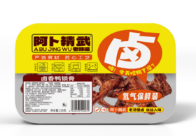 阿卜精武鸭锁骨酱香味150g锁鲜装