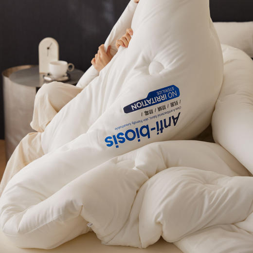 【A类控温抑菌被】莫代尔柔软蓬松恒温冬被 抑菌防螨科技冬被 被子被芯 商品图12