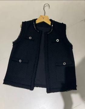 轻薄秋冬百搭马甲HJ3HA03~漆黑