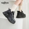 预售10天|Safiya/索菲娅2024秋冬爆火松糕厚底小个子内增高轻便休闲老爹鞋 SF44112363 商品缩略图3