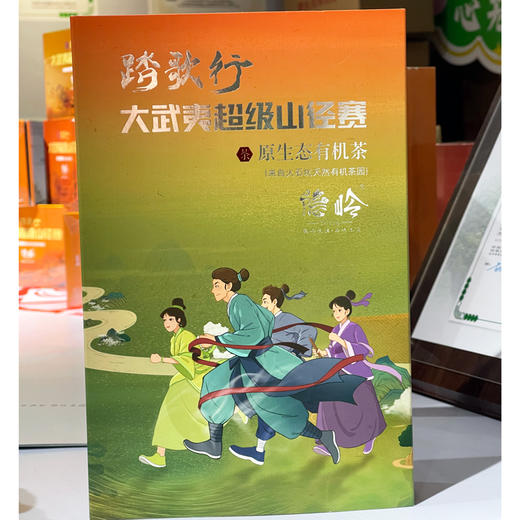 隐岭·蹋歌行山竞赛|原生态有机茶  | 4小盒|8泡装 商品图1