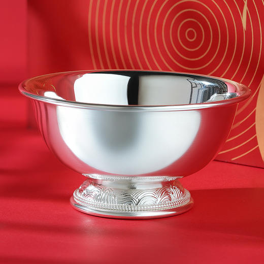 光面银碗 商品图4