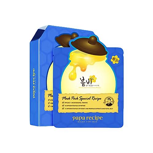 春雨蜂蜜提拉面膜25g*10蓝色 商品图0