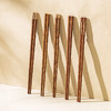 摩登主妇筷子家用食品级鸡翅木筷子家用分人长筷子油炸耐高温一人专用 商品缩略图3