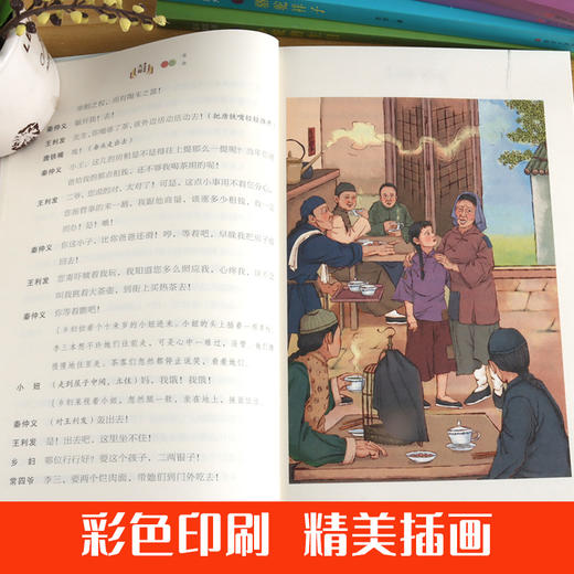 课本里的大师系列 中小学生必读书目 朝花夕拾 小鲤鱼跳龙门 稻草人 人间草木 骆驼祥子 一只想飞的猫 小坡的生日 茶馆等任选 ND 商品图3