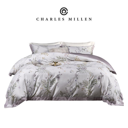 CharlesMillen60支天丝棉磨毛印花四件套 商品图9