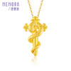 【一口价】权杖蛇 灵蛇献瑞黄色18k金灵蛇吊坠 生肖蛇时尚挂坠男女情侣款礼物MEMORA诗普琳KPE05701 商品缩略图7