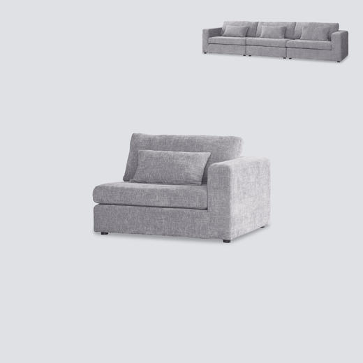 NS家居 ns furniture软包布艺组合沙发NSSF-5485-T1 商品图1